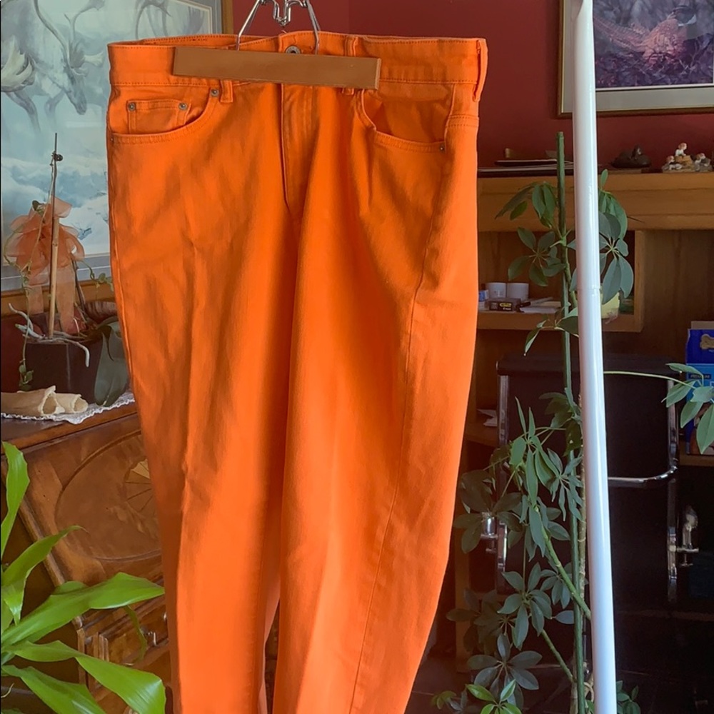 Lauren Ralph Lauren • Orange Jeans